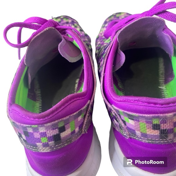 Nike Free TR Fit 5 Womens Sz 8 Running Shoe Purple / Black / Green Lightweight - Picture 3 of 15
